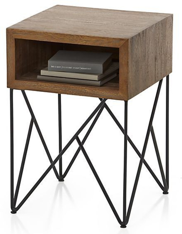 Asian Arts Metal End Table(Finish Color – Black)