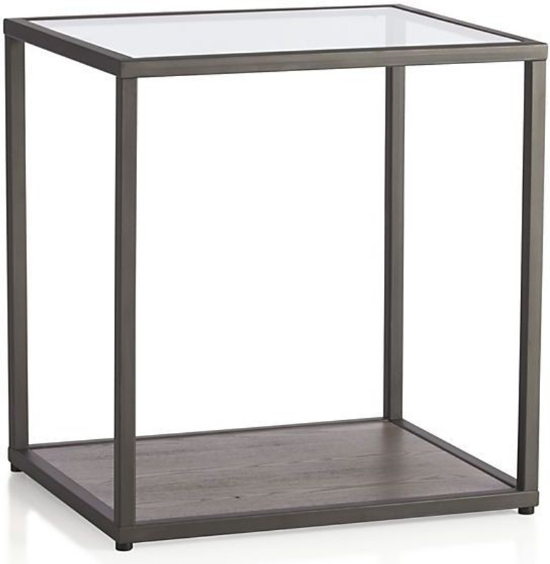 Asian Arts Metal End Table(Finish Color – Black)