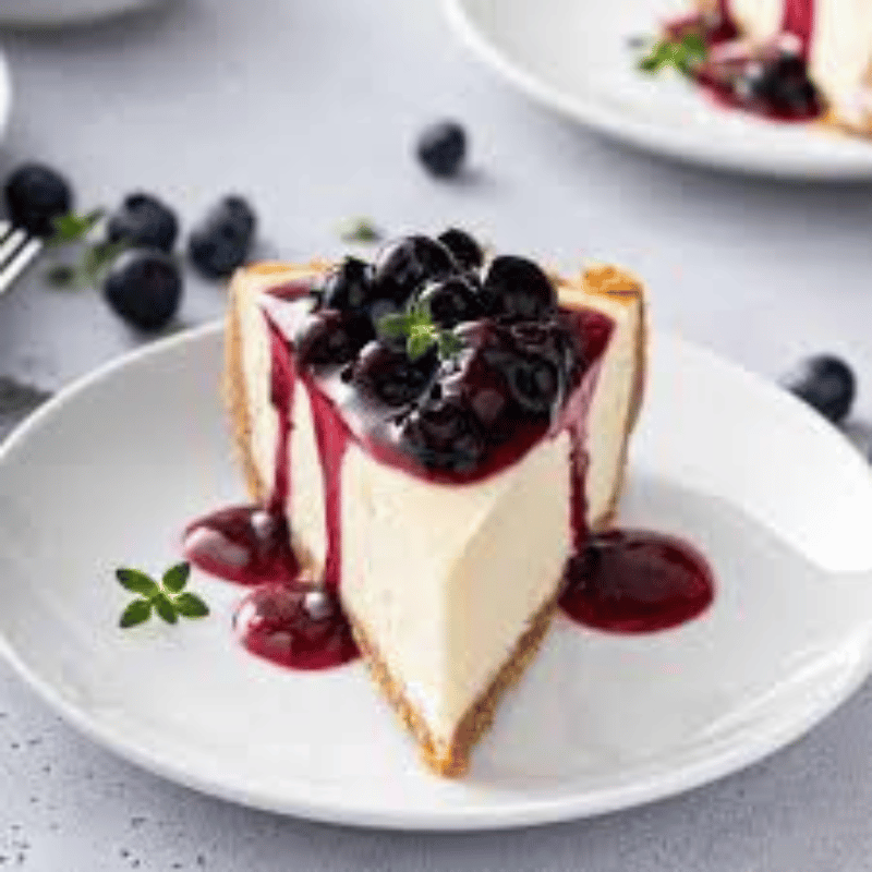 Blueberry cheesecake