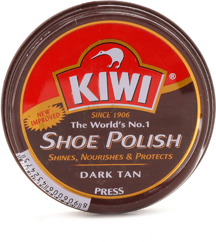 Kiwi Medium Leather Shoe Wax Polish(Tan)