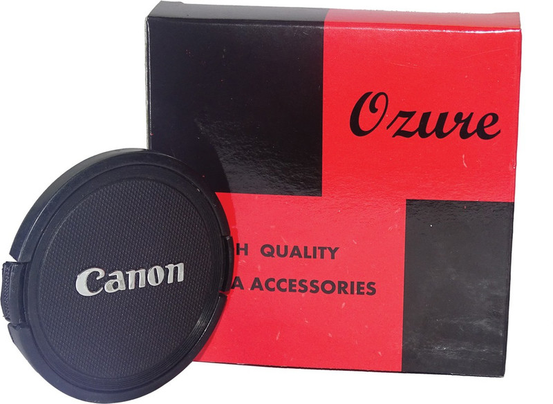 Ozure SELC-C 67 mm  Lens Cap(Black + Silver Embossed, 67 mm)