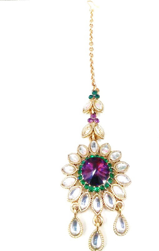 Swetha Antique Copper Maang Tikka